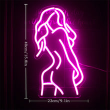 Load image into Gallery viewer, Naked lady LED Neon light