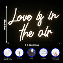 Load image into Gallery viewer, Love is in the air Led Neon light