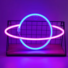 Load image into Gallery viewer, Planet LED Neon light