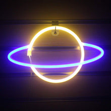 Load image into Gallery viewer, Planet LED Neon light
